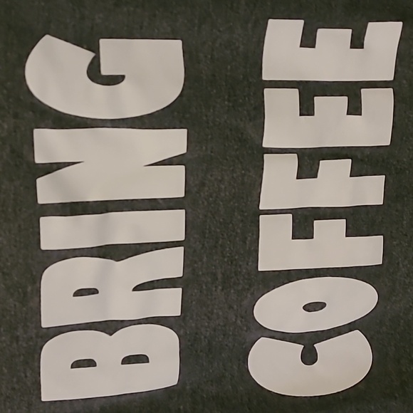 BRING COFFEE ultra soft pullover long sleeved shirt excellent preloved condition - Picture 4 of 7